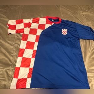 Valentino Sport Croatia Football/Soccer Shirt Size Large